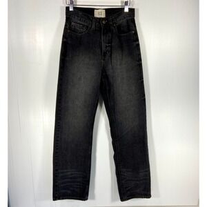 BDG Cowboy Jean Black Denim High Rise‎ Jeans Womens 25